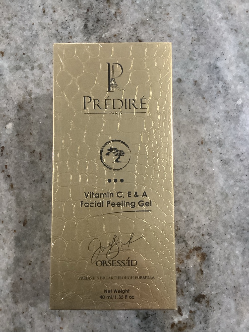 Vitamin C, E & A Facial Peeling Gel — Gold